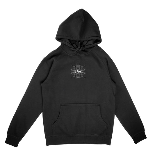 SPIDER WEB HOODIE in black - Palm Angels® Official